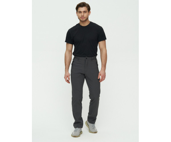 Брюки мужские  темно-серого цвета 2082TC