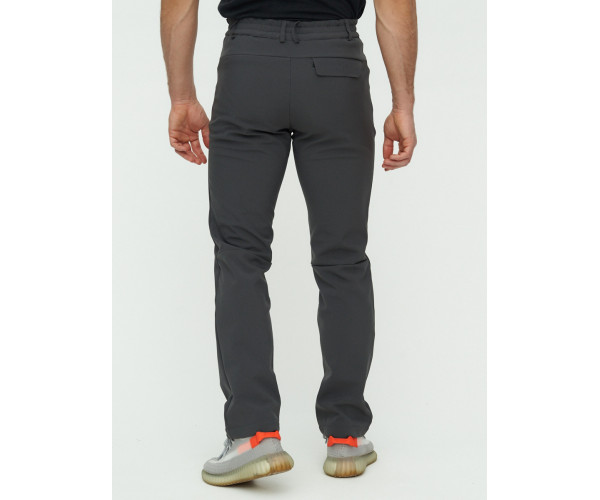 Брюки мужские  темно-серого цвета 2082TC