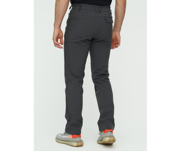 Брюки мужские  темно-серого цвета 2082TC