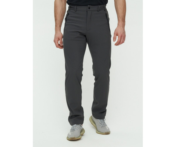 Брюки мужские  темно-серого цвета 2082TC