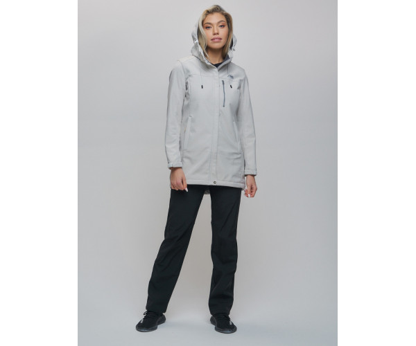 Костюм женский  бежевого цвета 02022B