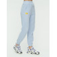 Штаны джоггеры женские голубого цвета 1302Gl