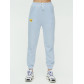 Штаны джоггеры женские голубого цвета 1302Gl