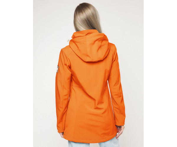 Ветровка женская  оранжевого цвета 20371O
