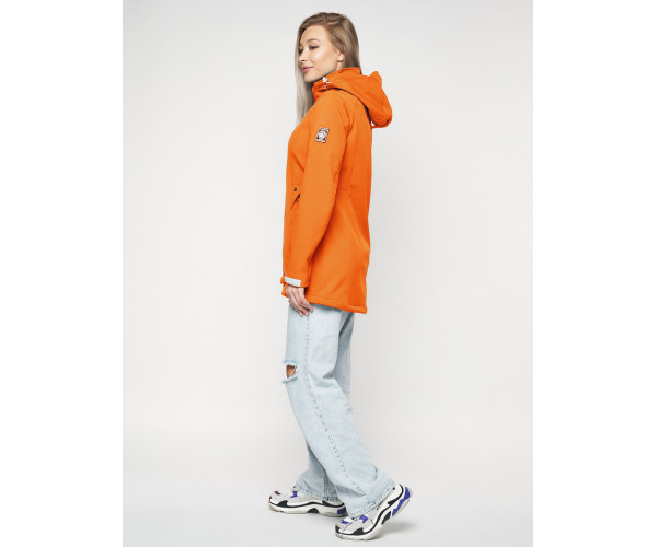 Ветровка женская  оранжевого цвета 20371O