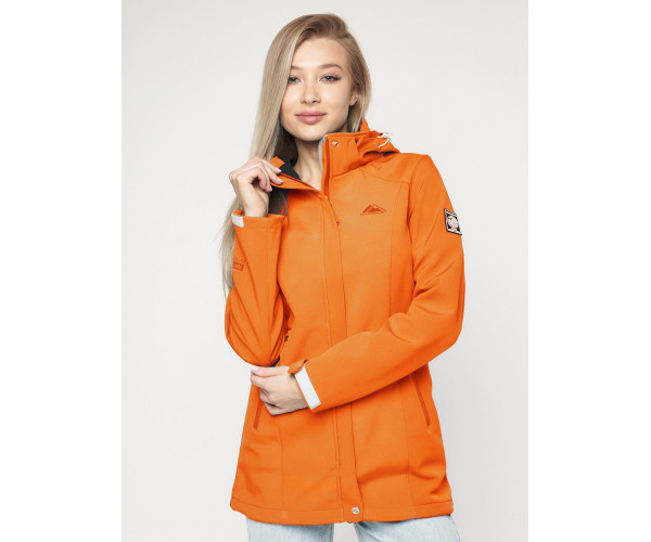 Ветровка женская  оранжевого цвета 20371O