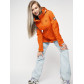 Ветровка женская  оранжевого цвета 20371O