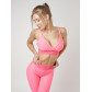 Костюм для фитнеса розового цвета 22094R