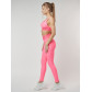 Костюм для фитнеса розового цвета 22094R