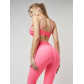 Костюм для фитнеса розового цвета 22094R