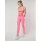 Костюм для фитнеса розового цвета 22094R