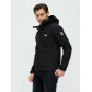 Ветровка мужская  черного цвета 2105Ch