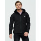 Ветровка мужская  черного цвета 2105Ch