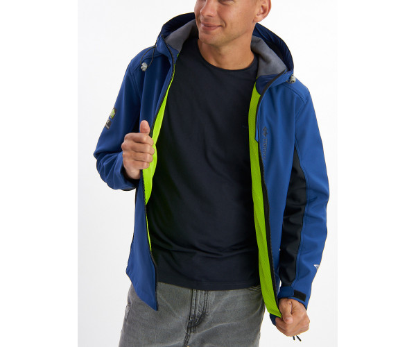 Ветровка мужская синего цвета 495S