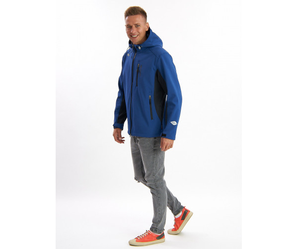 Ветровка мужская синего цвета 495S