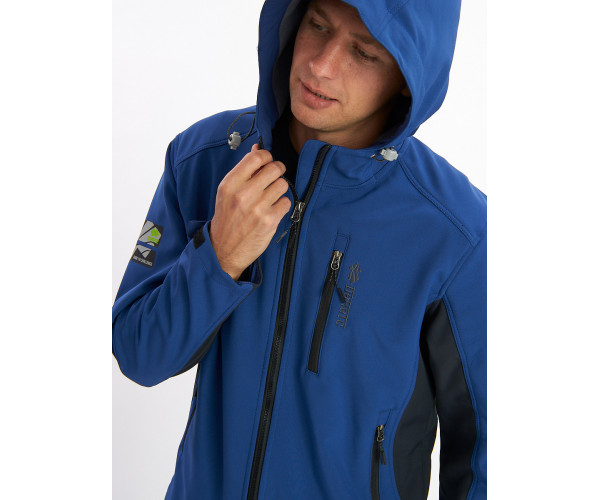 Ветровка мужская синего цвета 495S