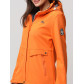 Ветровка  женская оранжевого цвета 2032O