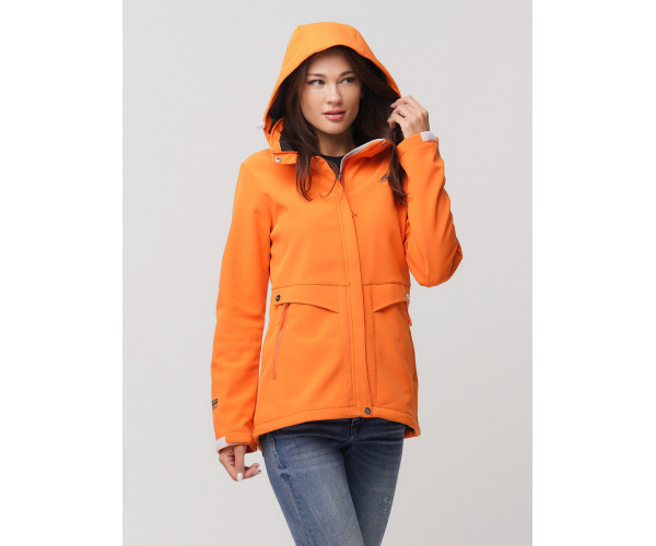Ветровка  женская оранжевого цвета 2032O