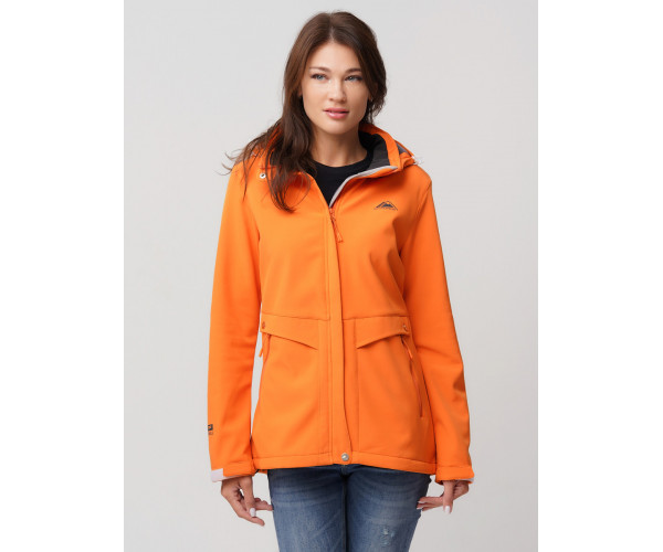Ветровка  женская оранжевого цвета 2032O