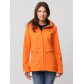 Ветровка  женская оранжевого цвета 2032O