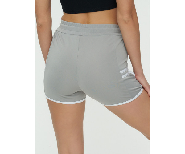 Спортивные шорты женские серого цвета 3010Sr