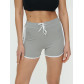 Спортивные шорты женские серого цвета 3010Sr