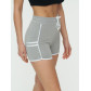 Спортивные шорты женские серого цвета 3010Sr
