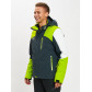 Горнолыжная куртка мужская зеленого цвета 77018Z