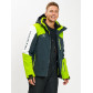 Горнолыжная куртка мужская зеленого цвета 77018Z
