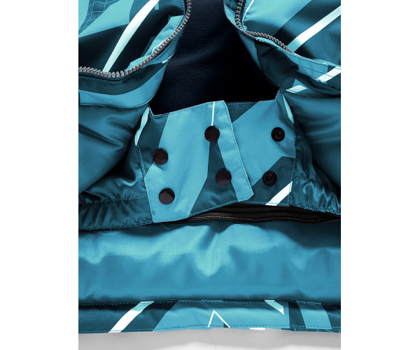 Горнолыжный костюм Valianly для девочки голубого цвета 9020Gl