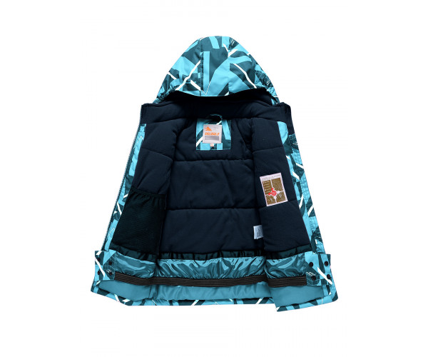 Горнолыжный костюм Valianly для девочки голубого цвета 9020Gl