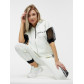 Спортивный костюм трикотажный белого цвета 22124Bl