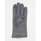 Классические перчатки зимние мужские серого цвета 603Sr