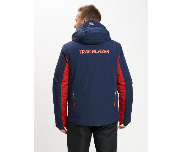 Горнолыжная куртка мужская красного цвета 77012Kr