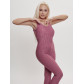 Комбинезон для фитнеса женский розового цвета 2005R