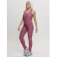 Комбинезон для фитнеса женский розового цвета 2005R