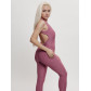 Комбинезон для фитнеса женский розового цвета 2005R