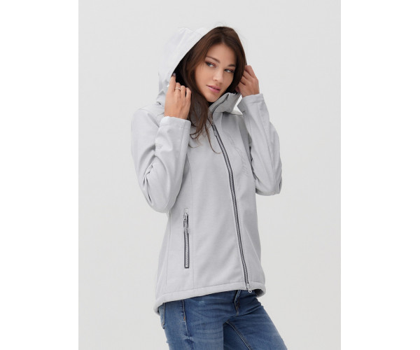 Ветровка  женская светло-серый цвета 2031SS