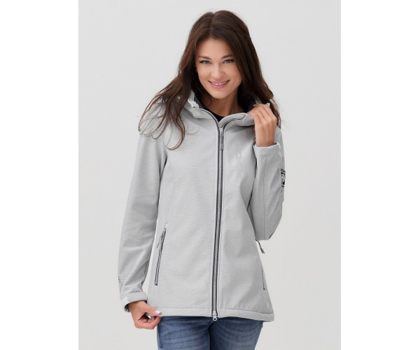 Ветровка  женская светло-серый цвета 2031SS