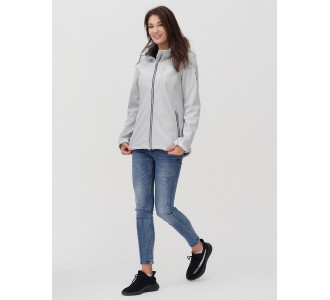 Ветровка  женская светло-серый цвета 2031SS