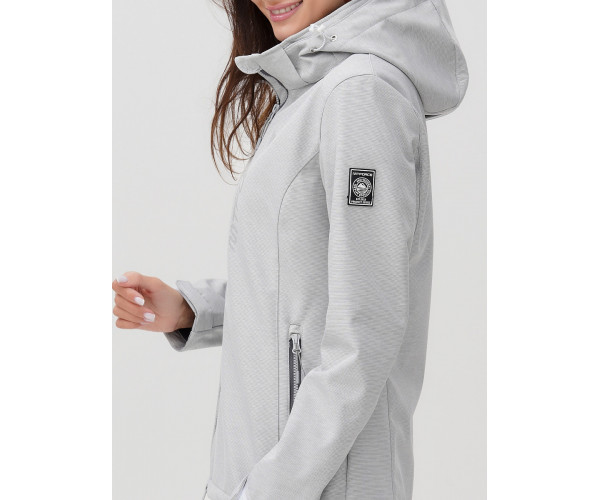 Ветровка  женская светло-серый цвета 2031SS