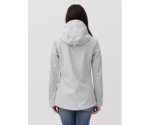 Ветровка  женская светло-серый цвета 2031SS
