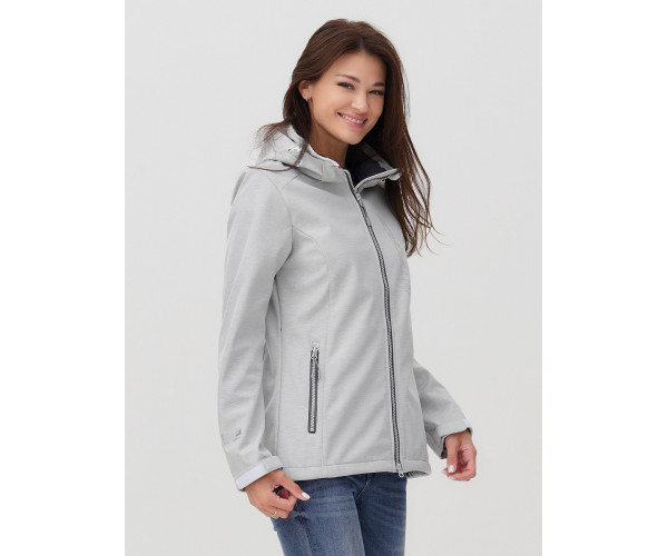 Ветровка  женская светло-серый цвета 2031SS