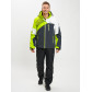 Горнолыжный костюм мужской зеленого цвета 077019Z