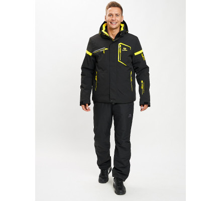 Горнолыжный костюм мужской черного цвета 077014Ch
