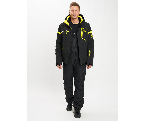 Горнолыжный костюм мужской черного цвета 077014Ch