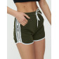 Спортивные шорты женские хаки цвета 3008Kh