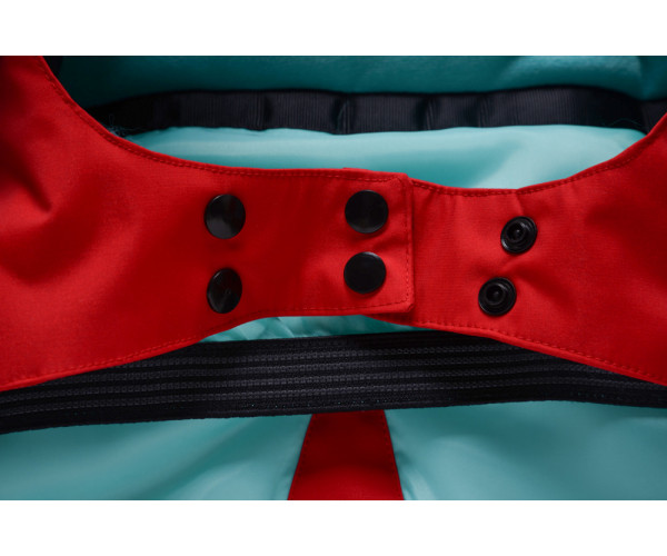 Горнолыжный костюм детский Valianly красного цвета 9006Kr