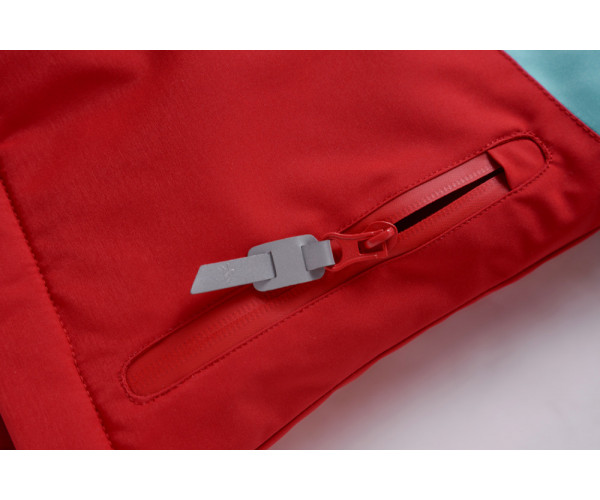 Горнолыжный костюм детский Valianly красного цвета 9006Kr