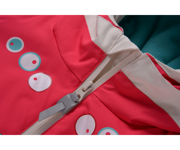 Горнолыжный костюм детский Valianly красного цвета 9006Kr